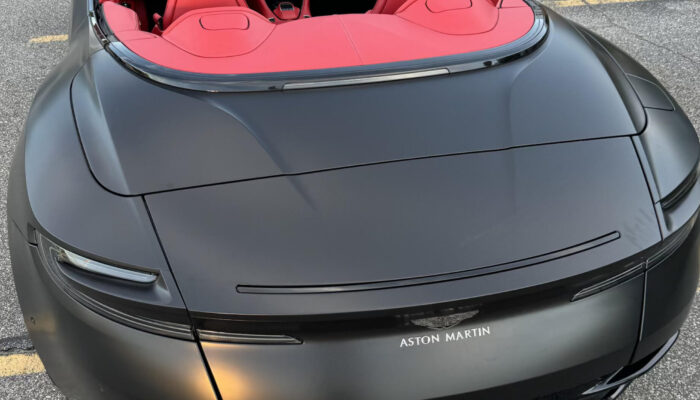 Aston Martin DB11 Volante Convertible Rear For Rent Long Island Exotic Cars Rentals