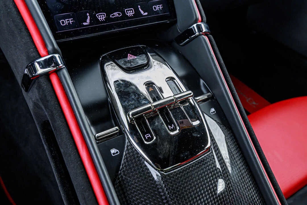 Ferrari Roma for Rent From Long Island Exotic Cars Center Console